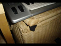 The midi keyboard
